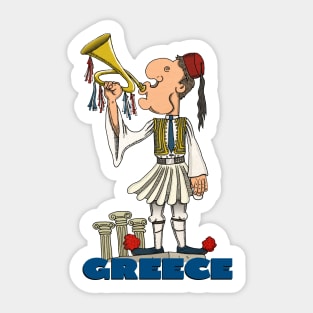 GREECE Sticker